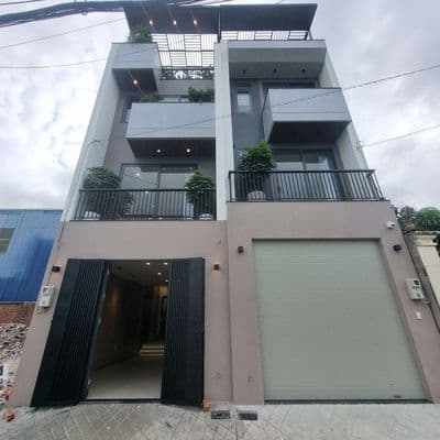 nhà 4 x13 xd 1 trệt 3 lầu đường apd 27 q12 hcm