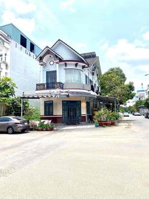 Nhà lầu góc 2 mặt tiền KDC Công Trình 8