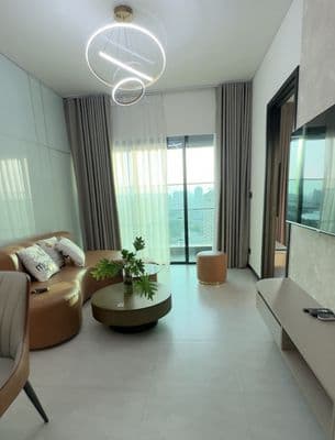 Hình thật: cho thuê Delasol căn 2pn 2wc view sông hoàng hôn ở liền đc