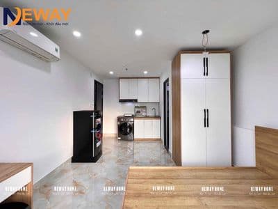 Studio ban công full nội thất ngay aeon bình tân - khu tên lửa