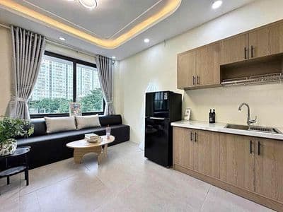 Cho Thuê Căn Hộ CC mini Dạng 1PN Tách Bếp Full Nội Thất Giá Chỉ 6Tr8