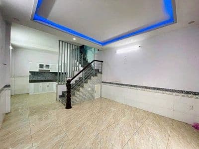 Cho thuê nhà hẻm xe hơi thông huỳnh văn nghệ, p15, tân bình