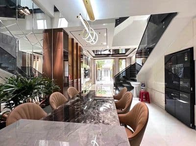 Nhà 3 tầng mặt tiền Phú Xuân 2 - FULL nội thất Y hình
