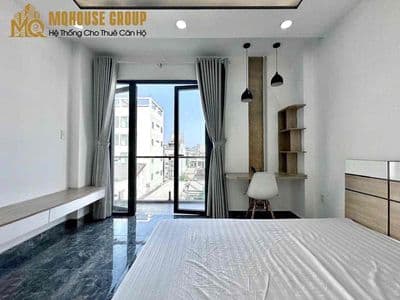 Căn hộ thang máy ban công hẻm xe hơi full nội thất trống sẵn