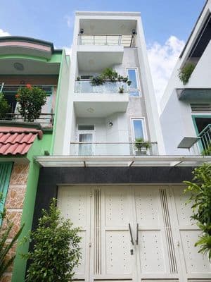 Nhà 4 tầng Gò Dầu, Tân Sơn Nhì, gần Aeon Tân Phú 9.7 tỷ
