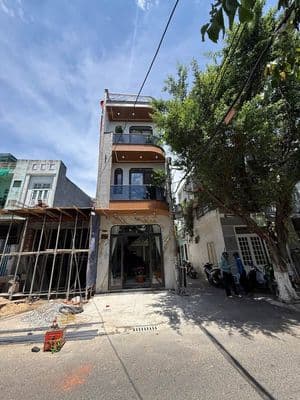 Nhà 3 tầng 2 mặt tiền Nguyễn Phước Nguyên 55m²