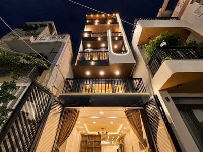 Nhà đẹp, hẻm xe hơi, Phú Nhuận, 4x13, 5 tầng, 10.95 tỷ
