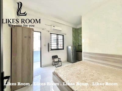 Căn hộ full nt ban công siêu rẻ ngay quang trung