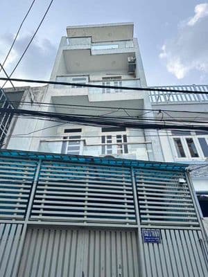 nhà hẻm Sinco, 4m*12m, 1trệt2lầu 5PN 1sân thượng, sổ hồng, hẻm