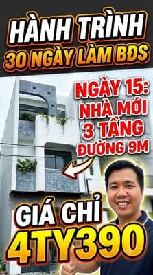 Nhà mới 3 tầng 3pn-3wc - 4,2 x 12- kdc an ninh, gần vinhome- khu cnc