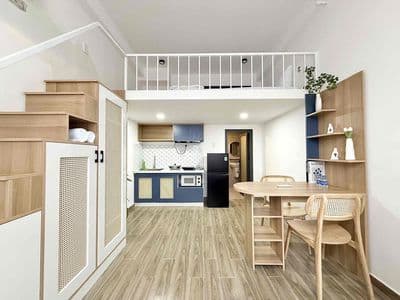 Duplex sinh viên full nội thất gần nguyễn gia trí, đi bộ đh gtvt, ftu
