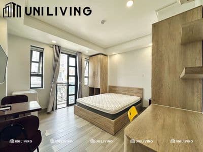 Cho thuê căn hộ mini ban công cửa sổ nội thất cao cấp, nhà sạch sẽ