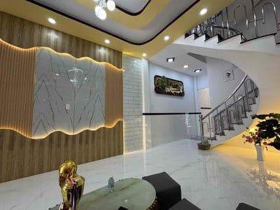67m2 - 3 tầng - 4 Phòng Ngủ - 4 Ban Cong - Bình Tân Giáp Quận 6 - 6TY+