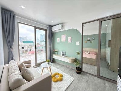 Siêu phẩm CCMN 1n1k Mới full đồ. ban công thoáng tại Quan Nhân
