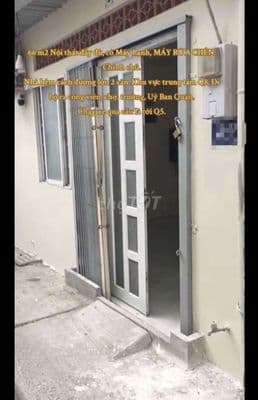 Cho thuê nhà nguyên căn tại p5 q8