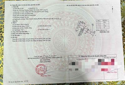 Bán Nhà Và Đất Mặt Tiền Lê Thị Tám Long Thượng Cần Giuộc Long An