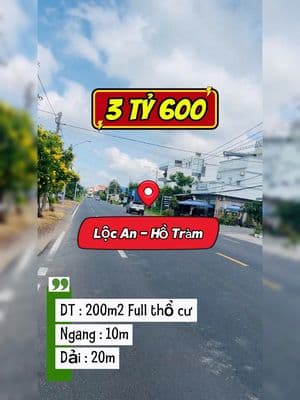 Mặt tiền đường ven biển vũng tàu – bình châu | xã phước hải, tp.hcm