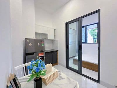 Căn hộ 1pn - tách bếp - full nội thất - thoáng mát - gần văn lang cs3