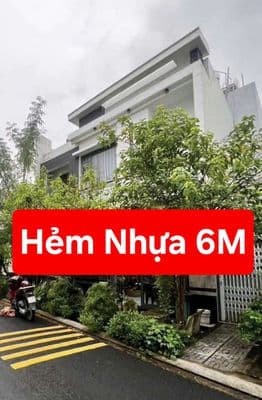 Nhà 3 phòng ngủ - hẻm 6m, trần quang diệu