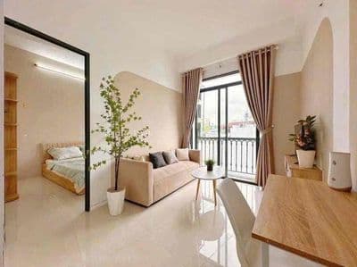 Cho thuê 1pn – ban công – full nội thất đường lam sơn- khu sân bay
