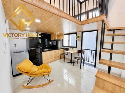 Căn Hộ Duplex mới, Ban công, máy hút mùi gần trung tâm