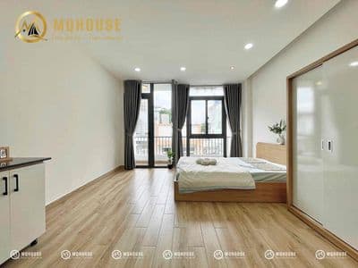 Cho thuê căn hộ tone gỗ hàn quốc full nội thất tại tân bình
