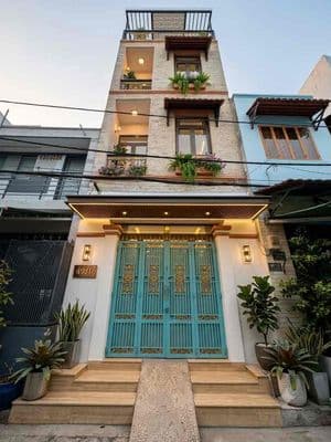 Nhà tô hiệu 4 tầng rẻ 4x11 - hẻm 6m - khu vip dân trí cao