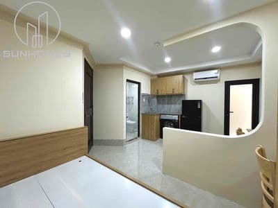 Studio full nội thất bancol - máy giặt riêng ngay mã lò