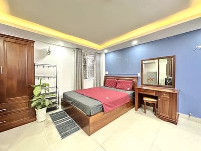 Căn hộ sang trọng máy giặt riêng ngay cv lê thị riêng