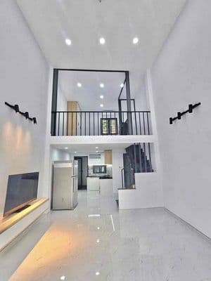 Nhà 1 Trệt 1 Lửng 4x12m Mặt Tiền Hẻm Xe Hơi Huỳnh Tấn Phát Q.7