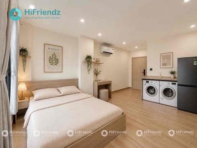 Độc quyền căn hộ dịch vụ 1pn mới tinh tại trần kế xương