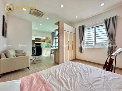 Trống lại STUDIO Full nội thất Tô Ký - Đông Bắc CVPM Quang Trung