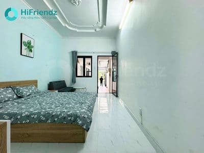 Cho thuê căn hộ cửa sổ thoáng - full nội thất