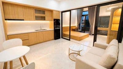 Căn hộ 1 phòng ngủ hiện đại - trung tâm thành phố