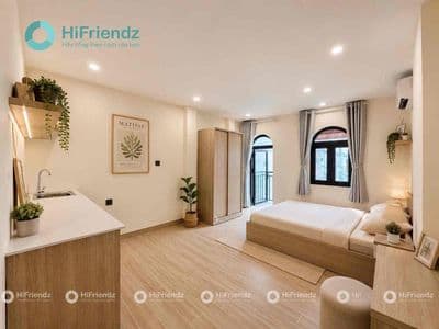 Studio bancol máy giặt máy sấy riêng ngay trần kế xương