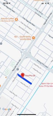 Bán đất mặt tiền đường Hòa Phú 28 điện âm, khu E Kim Long Liên Chiểu
