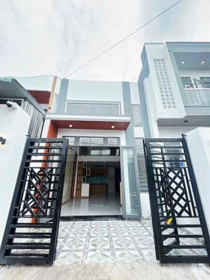 Giảm 100tr, Bán Gấp Nhà 1 Trệt 1 Lửng Kiên Cố Gần Cổng Chào Tân Triều