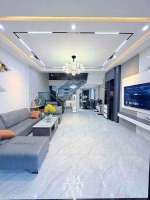Cho thuê nhà 3 tầng mới xây: đường hòa minh 19 - 4 phòng - 4wc