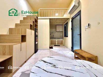 Duplex mới toanh tone gỗ full nội thất siu xịn
