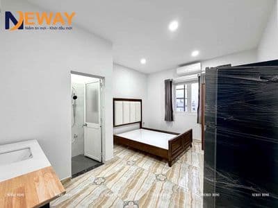 Studio cửa sổ trời mới xây full nội thất 100%