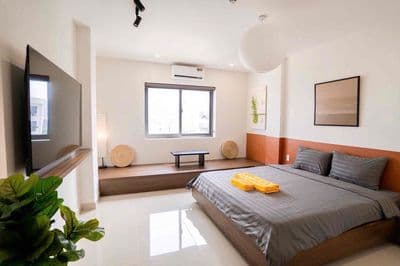 Căn Hộ Dịch Vụ Đầy Đủ Nội Thất ngay Phạm Văn Đồng - Chung cư Him Lam