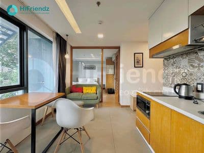 Chdv 1 phòng ngủ tách bếp cửa sổ rộng nhiều ánh sáng siêu chill quận 2