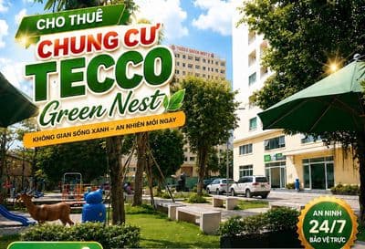 Cho thuê căn hộ 2pn – cc tecco tower green nest q12