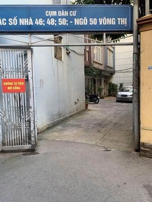 Cho thuê nhà nguyên căn Ngõ 50 Võng Thị, Tây Hồ, 6PN
