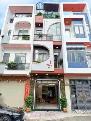 Bán nhà 1 trệt 2 lầu 1 tum khu dân cư Phú Hồng Lộc - Thuận An
