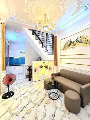 Cho thuê nhà hẻm Huỳnh Tấn Phát - Nhà Bè - DT : 3.2m 8m