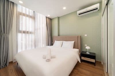 Cho thuê 1 phòng ngủ, 1 làm việc - full nội thất - eco green