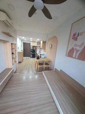 Cho thuê full nội thất 2pn-1wc như hình 9tr ở liền view hồ bơi 9tr