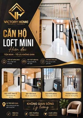 Chung Cư Mini Dạng Duplex - Full nội thất