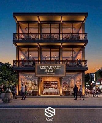 Nhà mặt tiền khu an thượng dtsd 600 m2